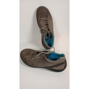 ECCO Biom Grip II Mens Size 8.5 US 41 EUR Olive Leather Outdoor Sneakers 831104